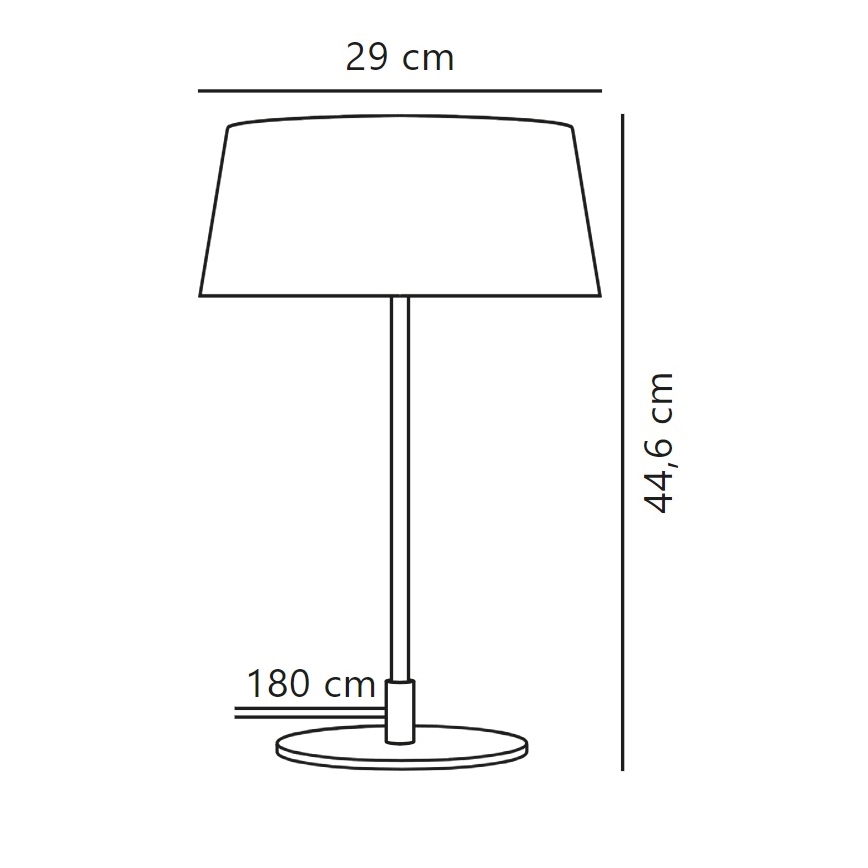 Nordlux - Stolna lampa CLASI 3xE14/10W/230V