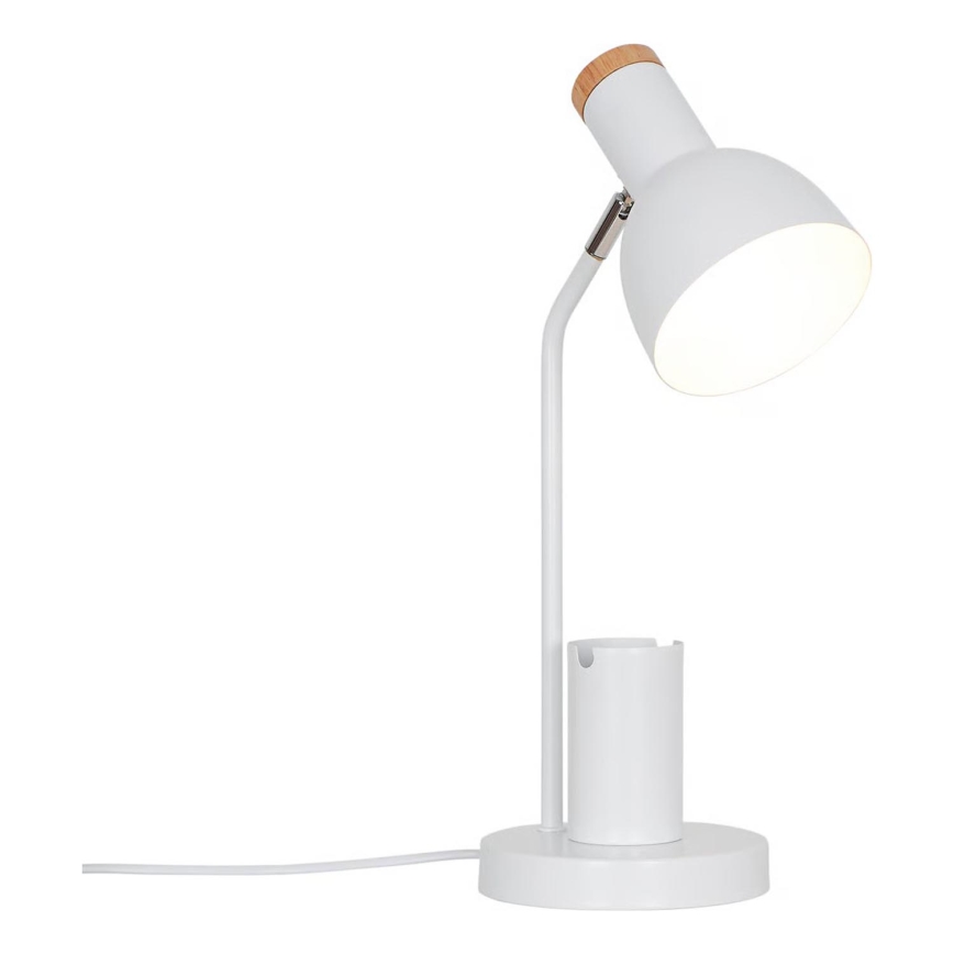 Nordlux - Stolna lampa DEVONE 1xE27/15W/230V bijela