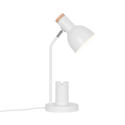 Nordlux - Stolna lampa DEVONE 1xE27/15W/230V bijela