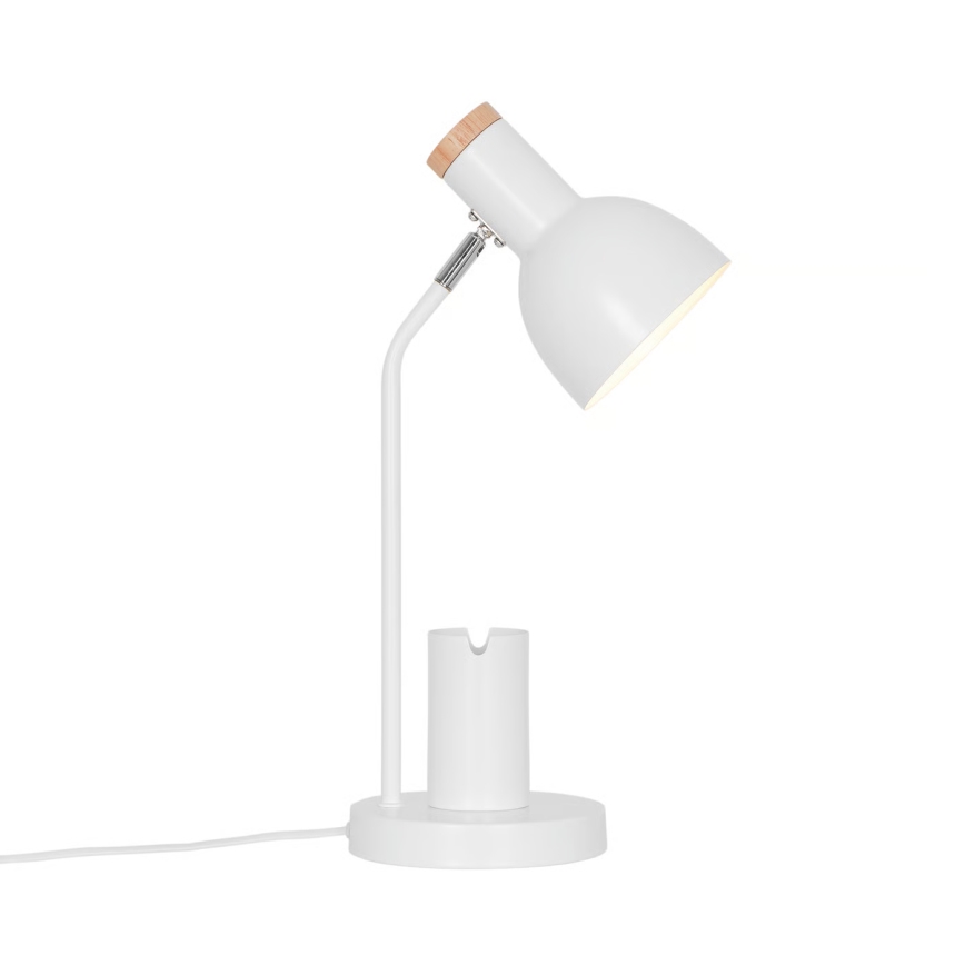Nordlux - Stolna lampa DEVONE 1xE27/15W/230V bijela