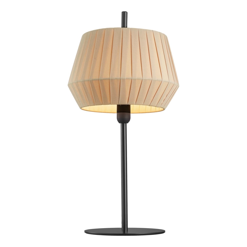 Nordlux - Stolna lampa DICTE 1xE14/40W/230V bež/crna