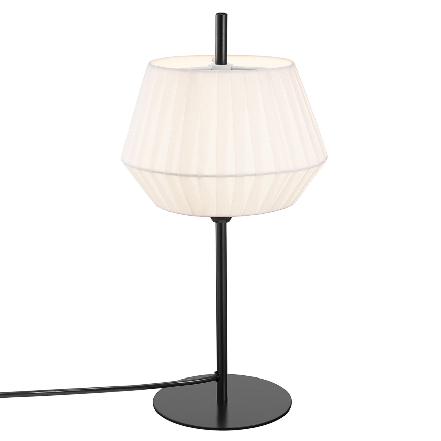 Nordlux - Stolna lampa DICTE 1xE14/40W/230V bijela/crna