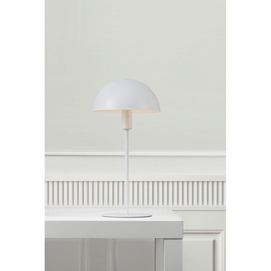 Nordlux - Stolna lampa ELLEN 1xE14/40W/230V bijela