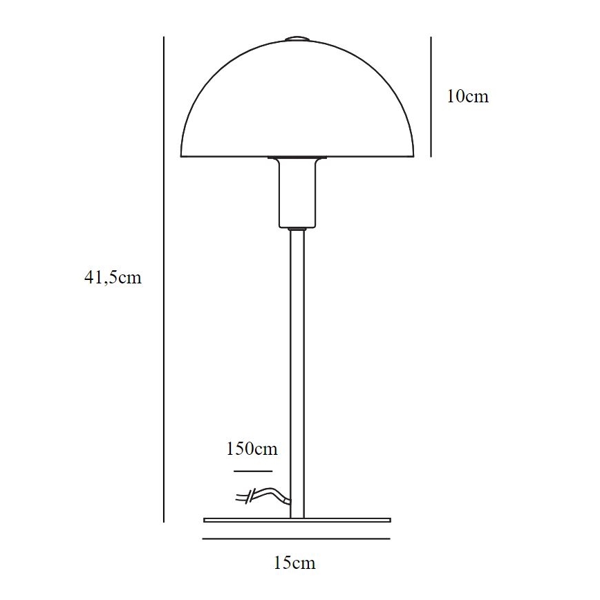 Nordlux - Stolna lampa ELLEN 1xE14/40W/230V