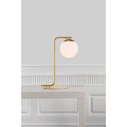 Nordlux - Stolna lampa GRANT 1xE14/40W/230V zlatna