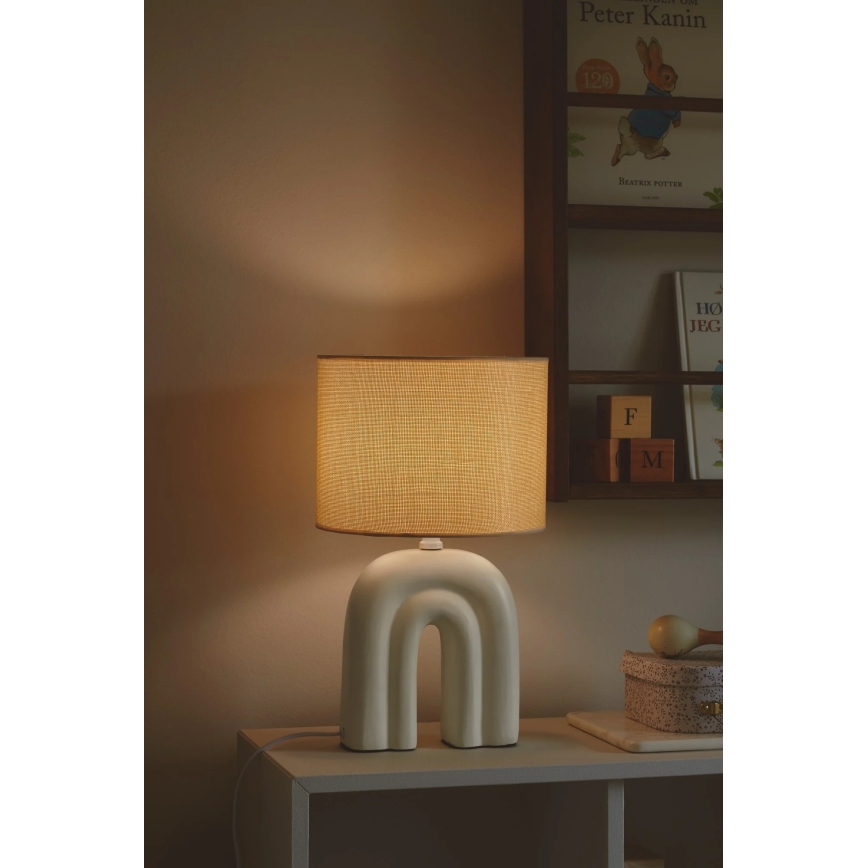 Nordlux - Stolna lampa HAZE 1xE27/40W/230V bež