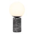 Nordlux - Stolna lampa LILLY 1xE14/25W/230V mramor/siva