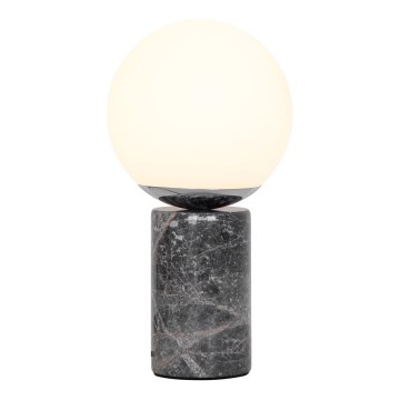 Nordlux - Stolna lampa LILLY 1xE14/25W/230V mramor/siva