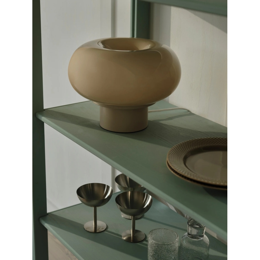 Nordlux - Stolna lampa MALTI 2xE27/10W/230V bež