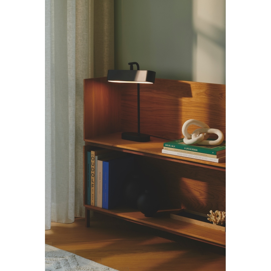 Nordlux - Stolna lampa MERLIN 2xG9/5W/230V crna