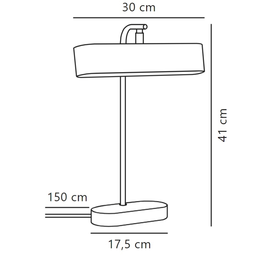 Nordlux - Stolna lampa MERLIN 2xG9/5W/230V crna