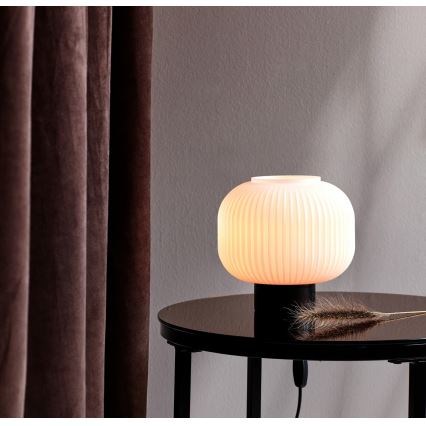 Nordlux - Stolna lampa MILFORD 1xE27/40W/230V crna
