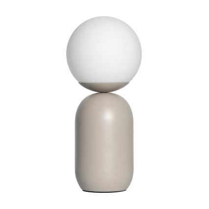 Nordlux - Stolna lampa NOTTI 1xE14/25W/230V siva
