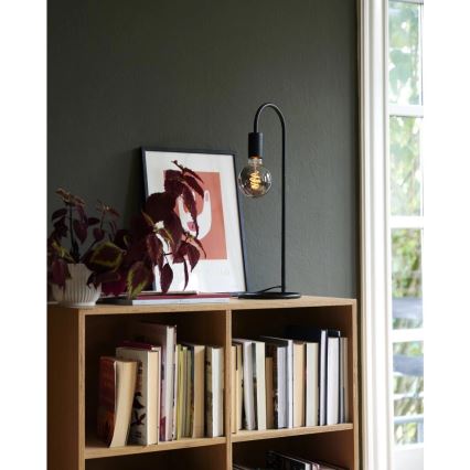 Nordlux - Stolna lampa PACO 1xE27/25W/230V crna