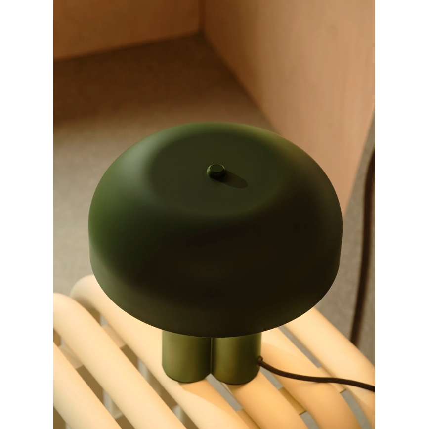 Nordlux - Stolna lampa SANDRO 1xE27/15W/230V zelena