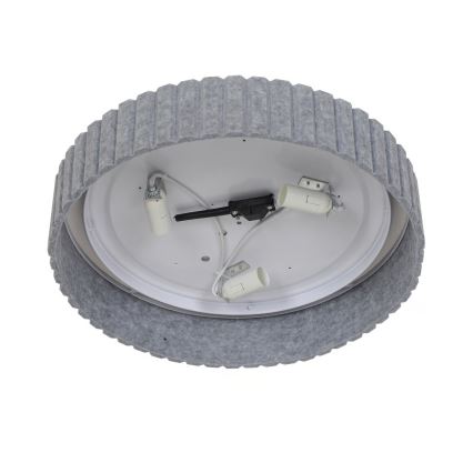 Nordlux - Stropna svjetiljka CORATO 3xE14/15W/230V promjer 42 cm siva