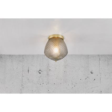 Nordlux - Stropna svjetiljka ORBIFORM 1xE27/40W/230V zlatna