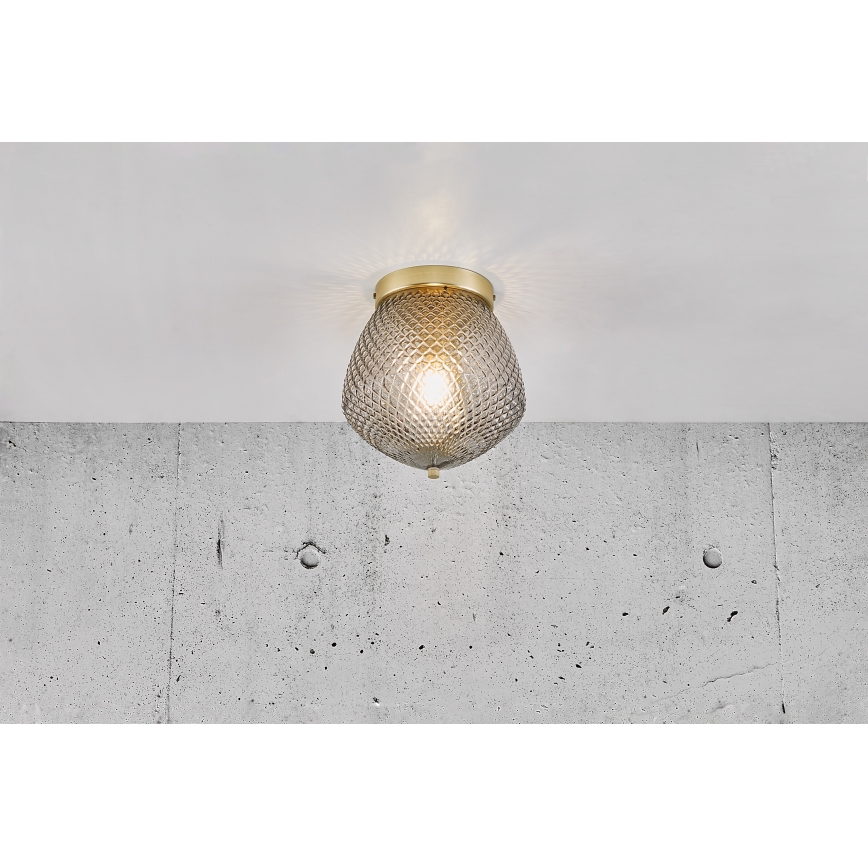 Nordlux - Stropna svjetiljka ORBIFORM 1xE27/40W/230V zlatna