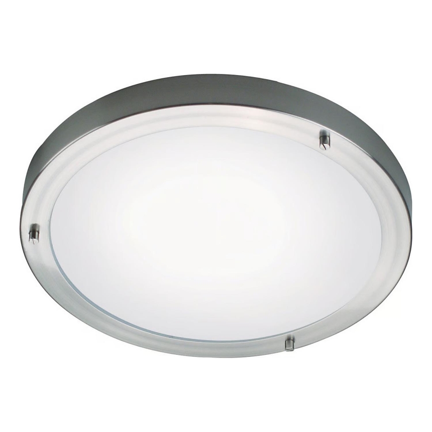 Nordlux - Stropna svjetiljka za kupaonicu ANCONA 2xE27/40W/230V IP43 prom. 31,5 cm matni krom