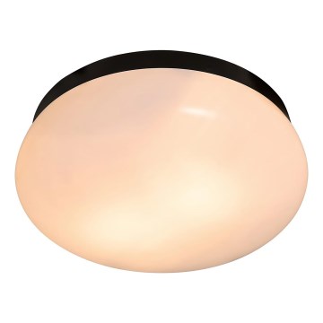 Nordlux - Stropna svjetiljka za kupaonicu FOAM 2xE27/55W/230V IP44 crna