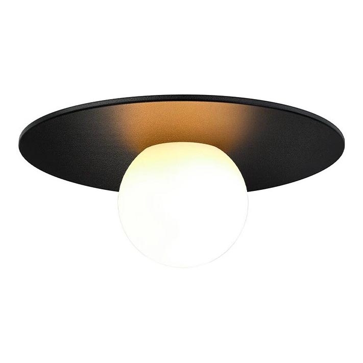 Nordlux - Stropna svjetiljka za kupaonicu SIONA 1xE27/60W/230V IP44 crna