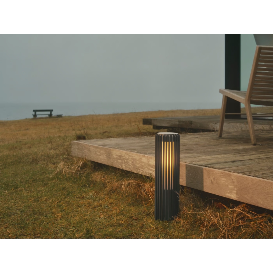 Nordlux - Vanjska lampa ALUDRA 1xE27/15W/230V IP44 antracit 45,4 cm
