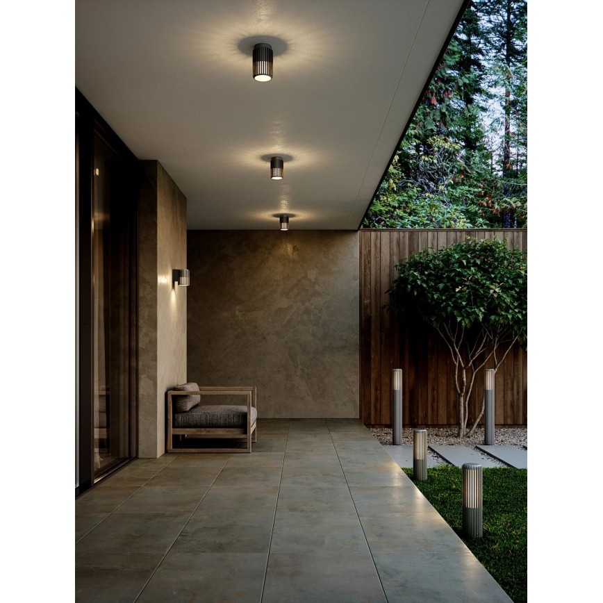 Nordlux - Vanjska lampa ALUDRA 1xE27/15W/230V IP44 antracit