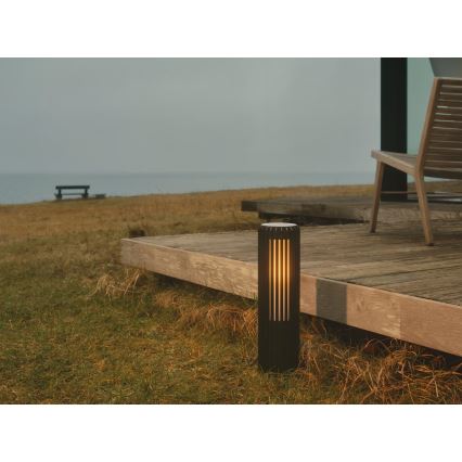 Nordlux - Vanjska lampa ALUDRA 1xE27/15W/230V IP44 crna 45,4 cm