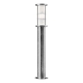 Nordlux - Vanjska lampa LINTON 1xE27/15W/230V IP54, srebrna, 80 cm