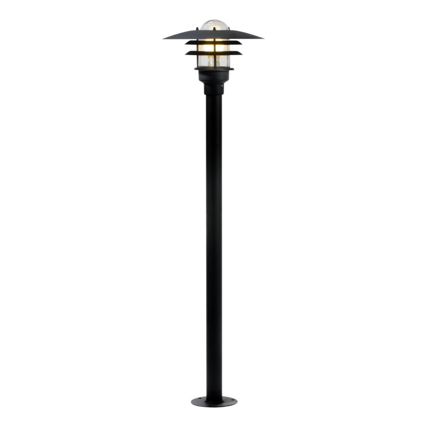 Nordlux - Vanjska lampa LONSTRUP 1xE27/60W/230V IP44 crna 116 cm