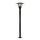 Nordlux - Vanjska lampa LONSTRUP 1xE27/60W/230V IP44 crna 116 cm