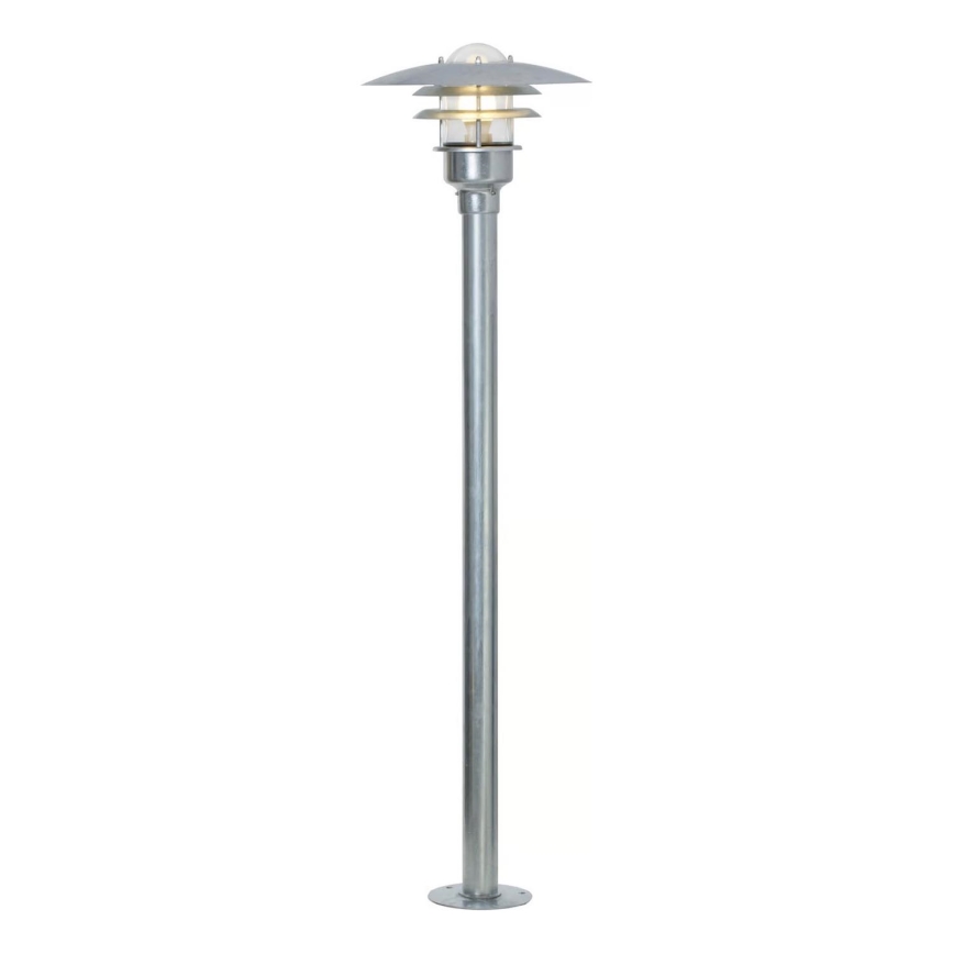 Nordlux - Vanjska lampa LONSTRUP 1xE27/60W/230V IP44 mat krom 116 cm