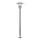 Nordlux - Vanjska lampa LONSTRUP 1xE27/60W/230V IP44 mat krom 116 cm