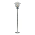 Nordlux - Vanjska lampa VEJERS 1xE27/60W/230V IP54 srebrna 92 cm