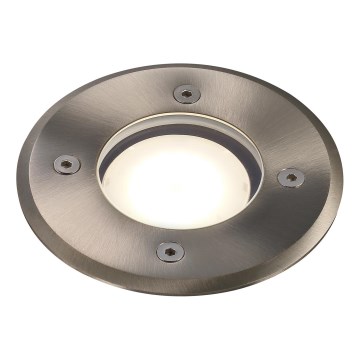 Nordlux - Vanjska rasvjeta za kućni prilaz PATO 1xGU10/35W/230V IP65 mat krom okrugli