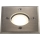 Nordlux - Vanjska rasvjeta za kućni prilaz PATO 1xGU10/35W/230V IP65 mat krom uglast
