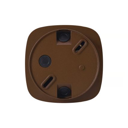 Nordlux - Vanjska stropna svjetiljka SIDARA 1xE27/15W/230V IP54 smeđa