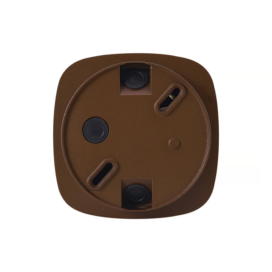 Nordlux - Vanjska stropna svjetiljka SIDARA 1xE27/15W/230V IP54 smeđa