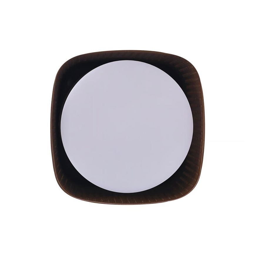 Nordlux - Vanjska stropna svjetiljka SIDARA 1xE27/15W/230V IP54 smeđa