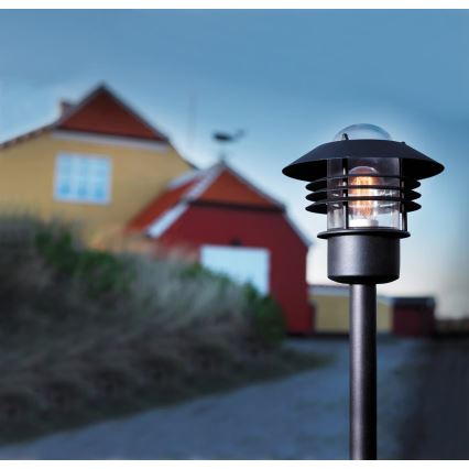 Nordlux - Vanjska svjetiljka VEJERS 1xE27/60W/230V IP54 crna