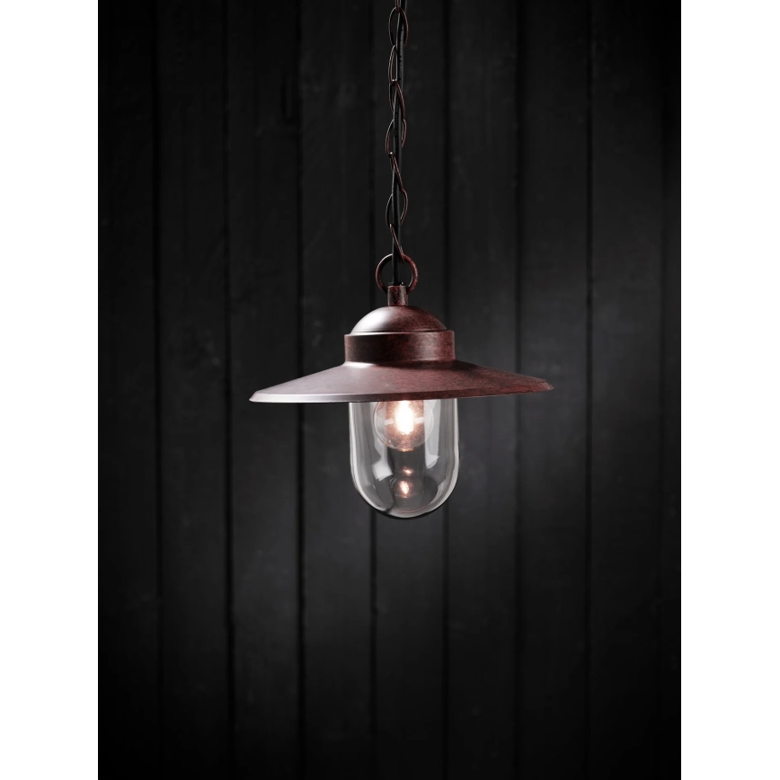 Nordlux - Vanjska viseća svjetiljka LUXEMBOURG 1xE27/60W/230V IP33