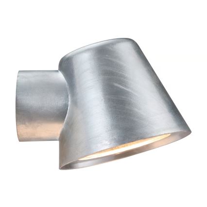 Nordlux - Vanjska zidna svjetiljka ALERIA 1xGU10/35W/230V IP44 srebrna