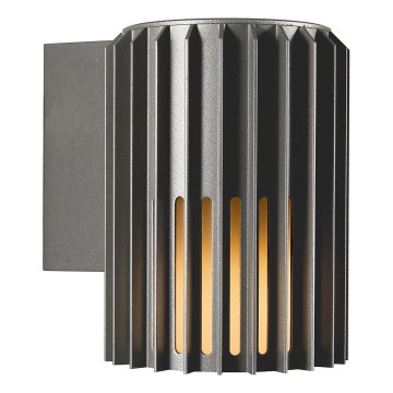 Nordlux - Vanjska zidna svjetiljka ALUDRA 1xE27/15W/230V antracit