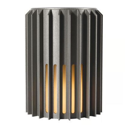 Nordlux - Vanjska zidna svjetiljka ALUDRA 1xE27/15W/230V antracit