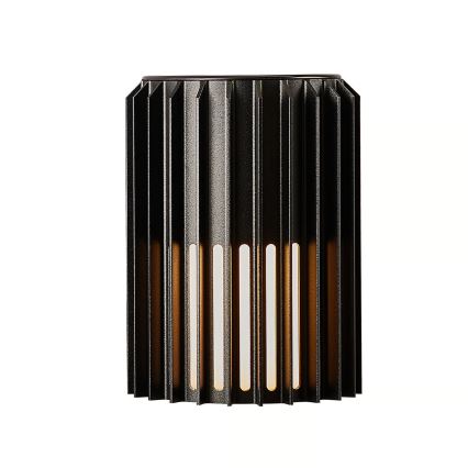 Nordlux - Vanjska zidna svjetiljka ALUDRA 1xE27/15W/230V crna