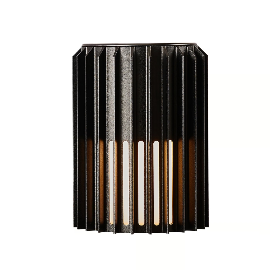 Nordlux - Vanjska zidna svjetiljka ALUDRA 1xE27/15W/230V crna