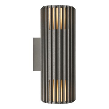 Nordlux - Vanjska zidna svjetiljka ALUDRA 2xE27/15W/230V IP54 antracit