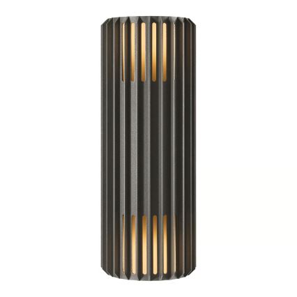 Nordlux - Vanjska zidna svjetiljka ALUDRA 2xE27/15W/230V IP54 antracit
