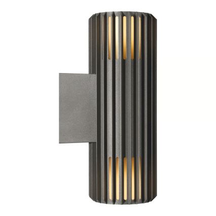 Nordlux - Vanjska zidna svjetiljka ALUDRA 2xE27/15W/230V IP54 antracit