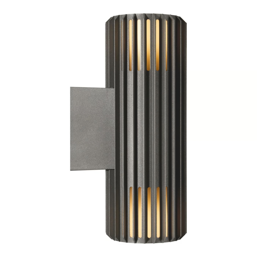 Nordlux - Vanjska zidna svjetiljka ALUDRA 2xE27/15W/230V IP54 antracit